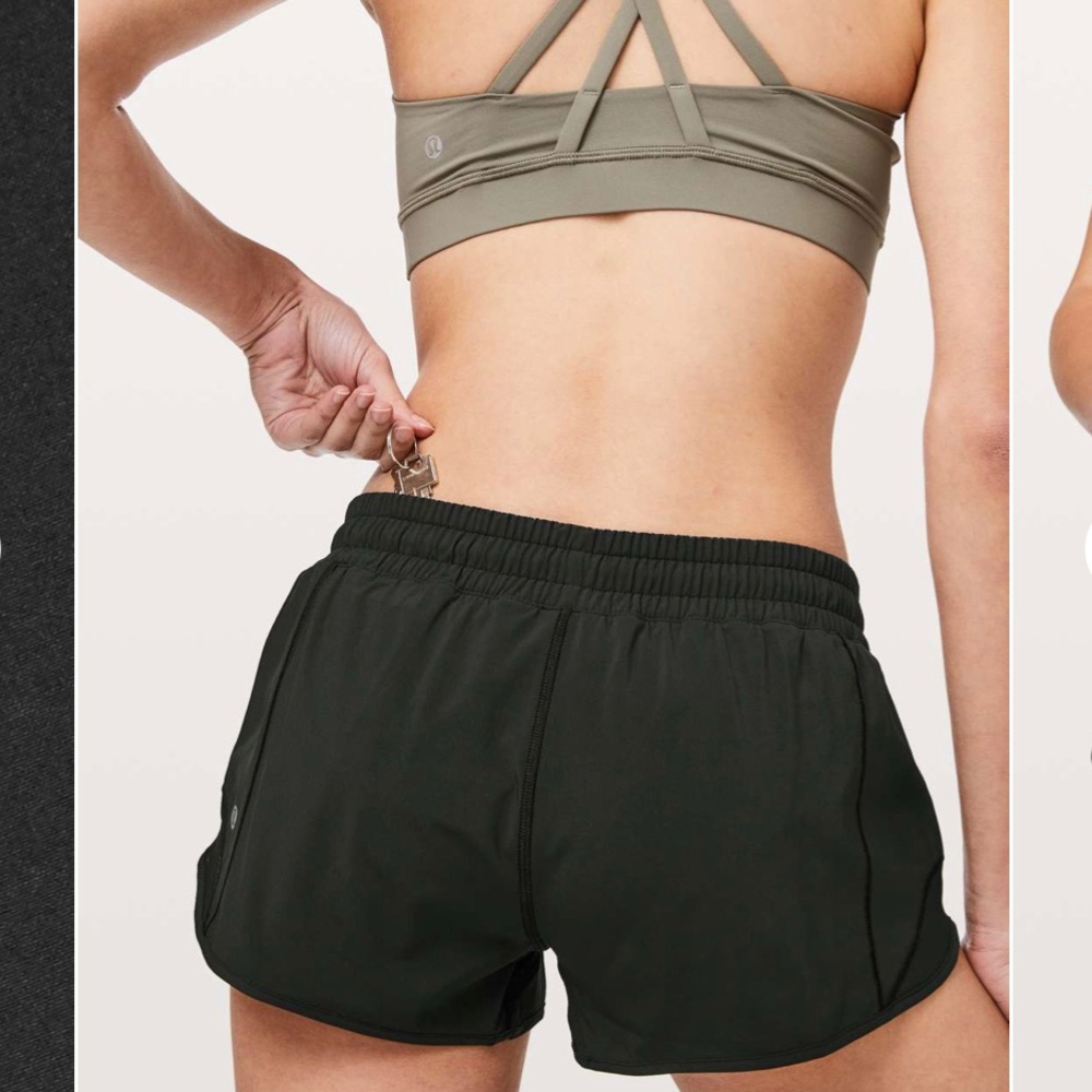 Lululemon Black Hotty Hot Short II *2.5" 6 - Picture 3 of 9